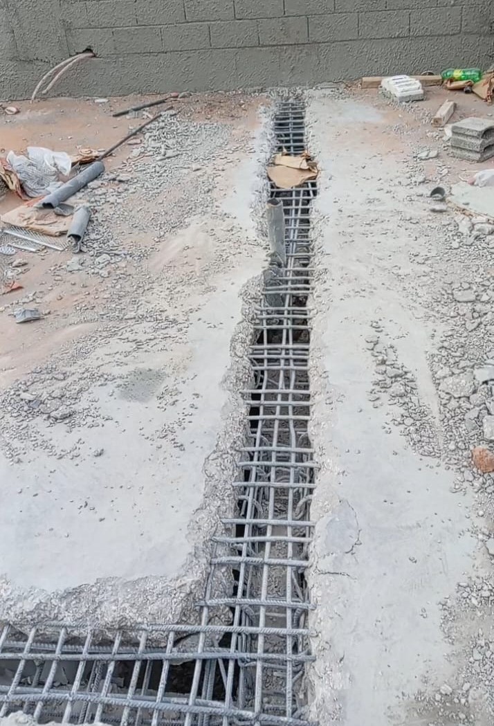 حفر وتمديد الخطوط الأرضية